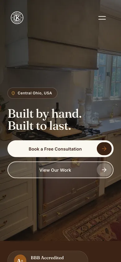 Keeler Carpentry — a website built by Aspire Digital