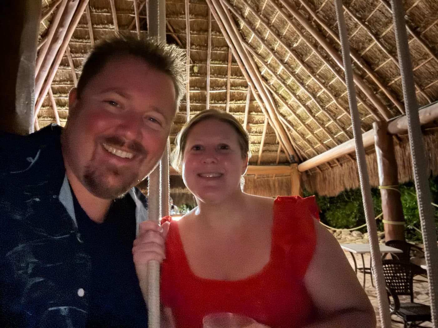 Chris and Jaime on vacation
