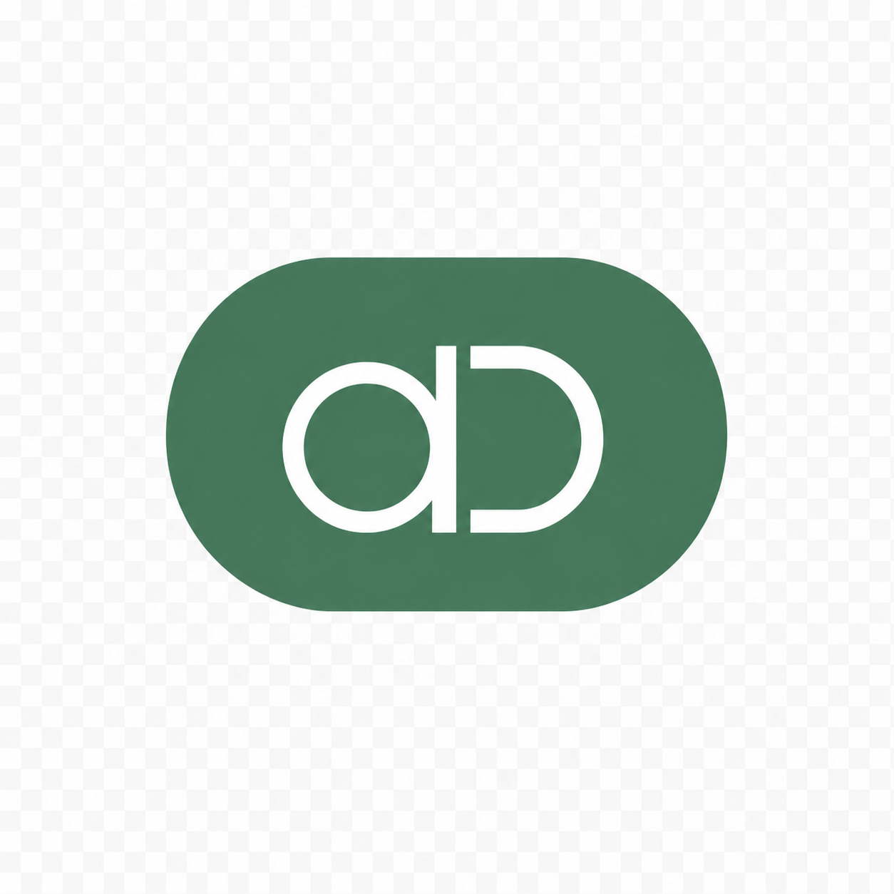 Brandmark green pill