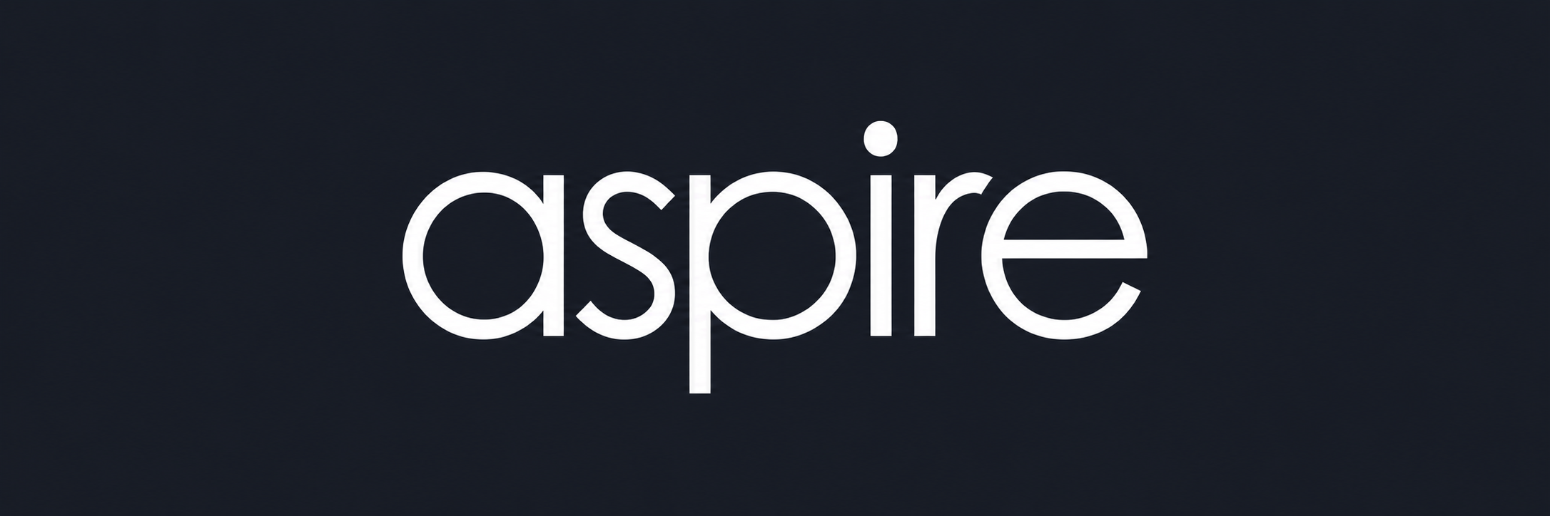 White wordmark