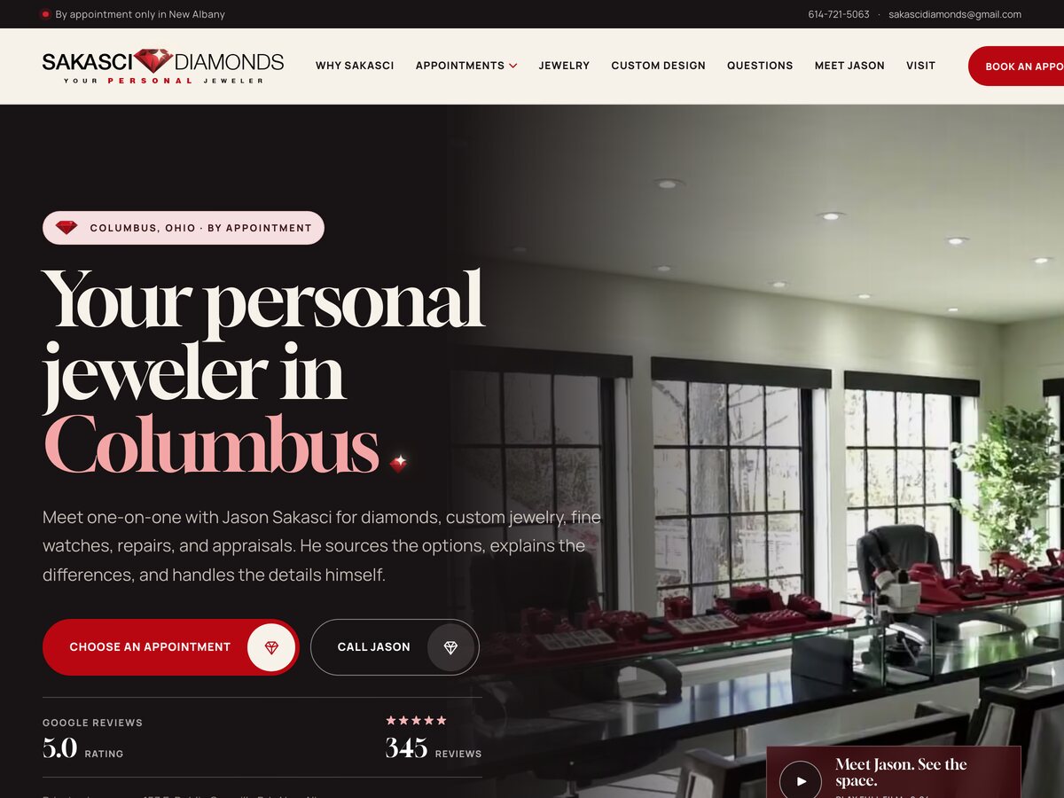 Our concept redesign for Sakasci Diamonds